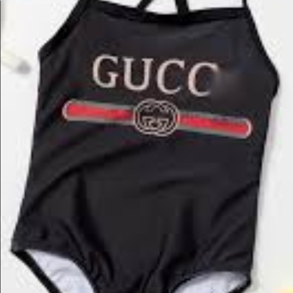 Kids fashion one piece swimsuit